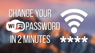 How To Change Your Wifi Name & Password On Mac OS