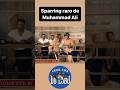 Um sparring raro da lenda Muhammad Ali em cores ai meus amigos! #boxe #muhammadali #viral #explorar
