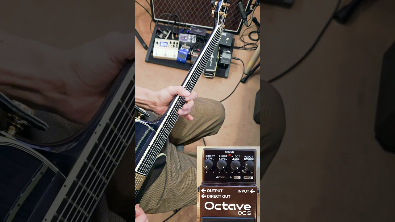 ギター BOSS OC-5 Kazuya ギター BOSS OC-5 Kazuya Boss OC-5 Octave w/ Instrument Cable