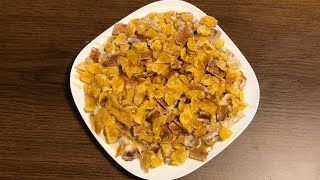 طريقة عمل معصوب التوست بطريقه سهله وغير عن المعتاد والطعم ولا اروع جربوها / corn flakes sweet