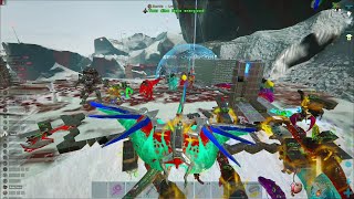 Wiping V-Team's Extinction Plateau! | ARK Official PvP