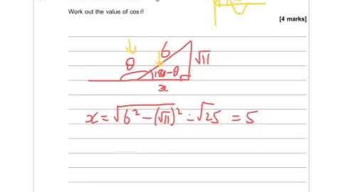 AQA Further Maths GCSE 2016 Paper 1 Q16 - Trigonometry