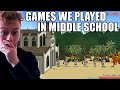 GAMES WE ALL USED TO PLAY IN MIDDLE SCHOOL! - YouTube