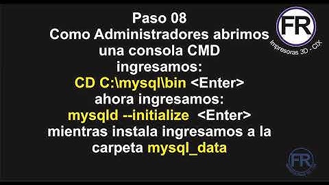 Instalar MySql Server   Archivo Noinstall  - Zip