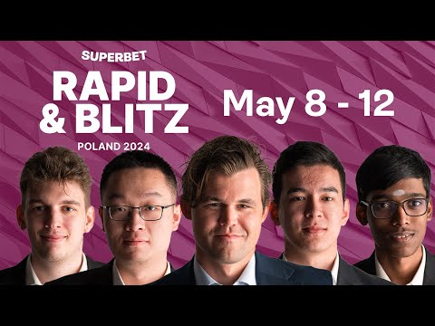 Superbet Rapid & Blitz Poland 2024: Day 1 | #GrandChessTour