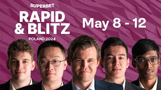 Superbet Rapid & Blitz Poland 2024: Day 1 | #GrandChessTour screenshot 2