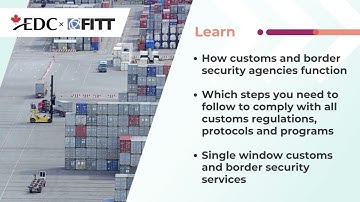 FITTskills Lite - Crossing Borders & Managing Customs