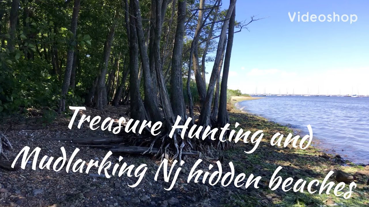 Metal Detecting/ Treasure Hunting/ Mudlarking hidden beaches of the Nj