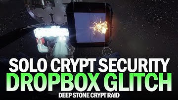 Solo Crypt Security Raid Encounter via Dropbox Glitch - Deep Stone Crypt Raid [Destiny 2]