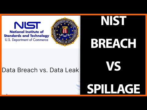 Video: Ano ang spillage sa cyber security?
