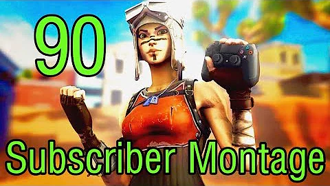 90 Subscriber Fortnite Montage | All Boa87654321 | Candy Paint