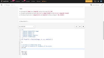 Flood fill javascript solution