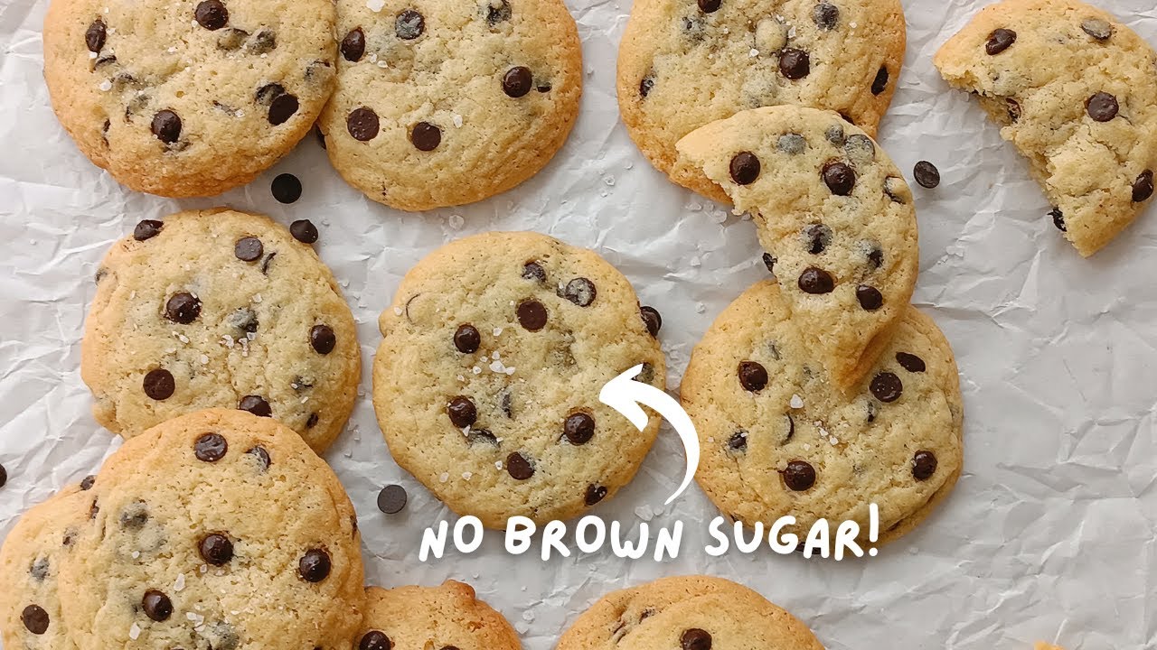 Chocolate Chip Cookies WITHOUT Brown Sugar! | Soft & Chewy