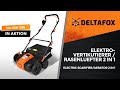 Deltafox elektro vertikutierer rasenlfter dgesa 1536