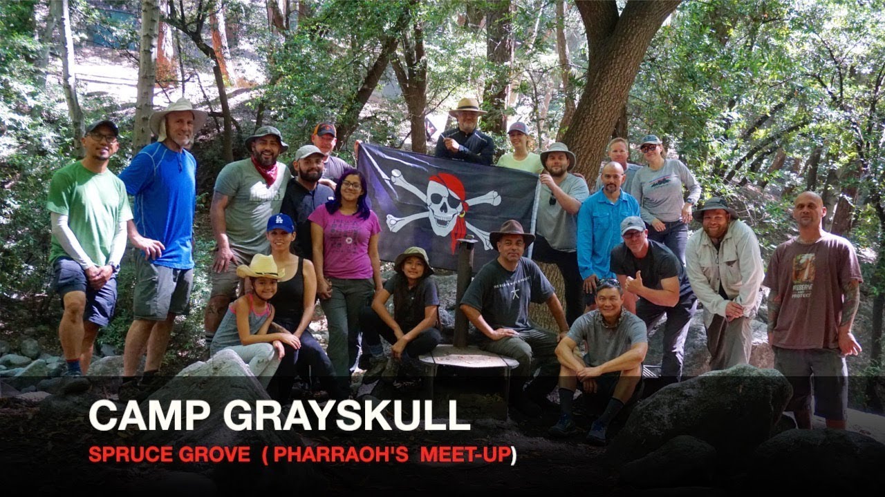 HISTORIC CAMPGROUND  |  SPRUCE GROVE CAMP  |  Chantry Flat  2019