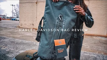 I’ve found the Best WATERPROOF Motorcycle Bag (Harley Davidson Overwatch Sissy Bar Bag Review)