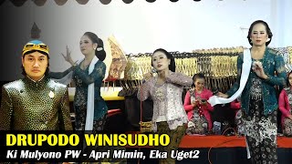 Live Wayang Kulit. Ki Mulyono PW - Lakon Drupodo Winisudho. Bt. Apri Mimin, Eka Uget2 dkk