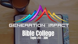 GIBC | Topic 260 | 1 Cor 13 - The Love chapter screenshot 3