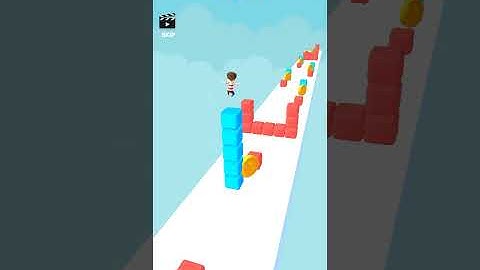 cube stacker surfer 3d. level.6