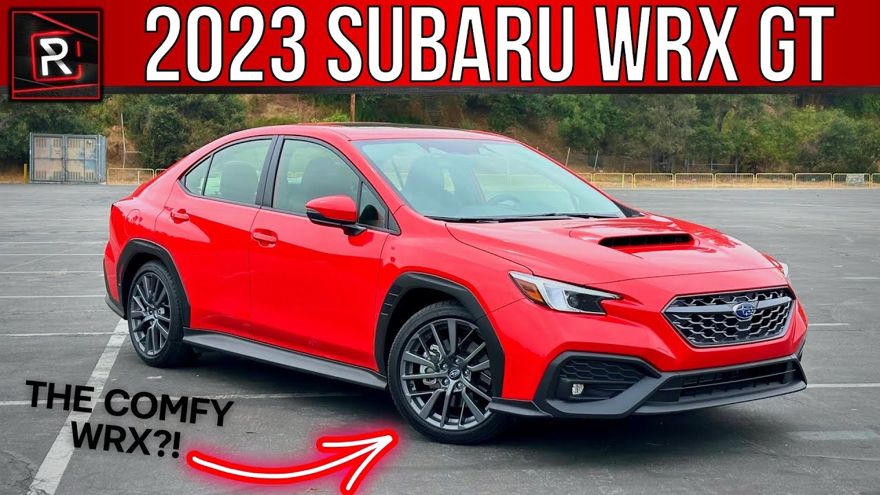The 2023 Subaru WRX GT Is An Upscale Oriented World Rally Sport Compact