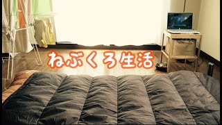 【vlog】家賃3.5万/寝袋生活/一人暮らしの朝/無印/料理【寝袋ライフ】