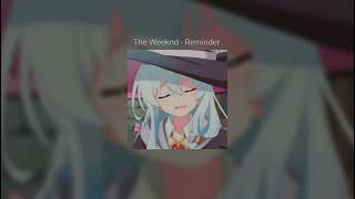 The Weeknd - Reminder Speed Up Reverb