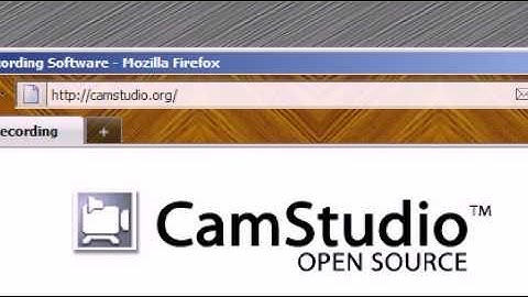 Download and Install Camstudio