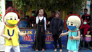 UPIN &amp; IPIN GOYANG Lagu PERAHU LAYAR | OM. KANJENG Oklik Jaman Now
