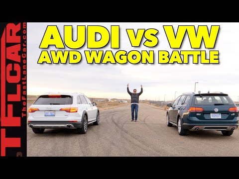 2017 Audi A4 Allroad Quattro Release Date Price And Specs 2018 Vw Alltrack Vs Audi Allroad Drag Race And Gold Mine Hill Mashup Review