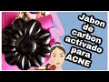 Jabón de Glicerina con Carbón Activado para Acné👨👩