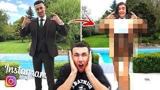 MY GIRLFRIEND COPIED MY INSTAGRAM PHOTO!!