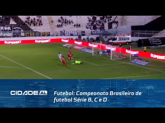 Futebol: Campeonato Brasileiro de futebol Série B, C e D