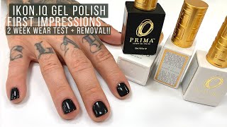 Hypoallergenic Gel Polish? Trying Prima Gels from IKON.IQ + 2 Week Wear Test and Removal!!