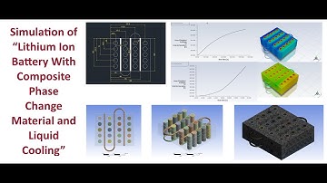 CFD Simulation of Lithium Ion Battery with Composite Phase Change Material and Liquid Cooling