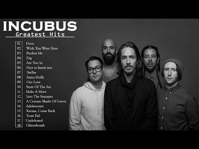 I N C U B U S Greatest Hits Full Album - Best Songs Of I N C U B U S Playlist 2021 class=