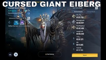 BATTLEFIELD OF TIME - CURSED GIANT EIBERG ► SOLO LEVELING : ARISE