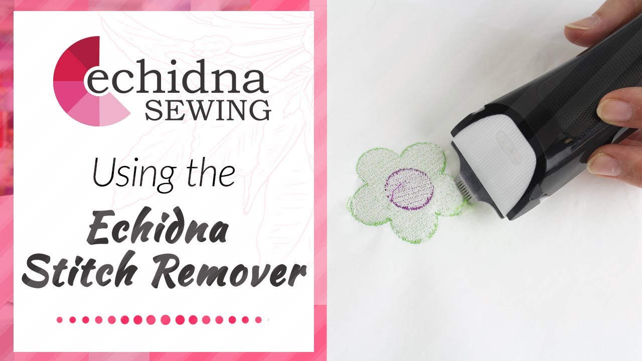 Using the Echidna Stitch Remover