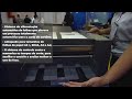 Vicut fully automatic card cutter CC-330 #machine #sticker #diecutting #paper