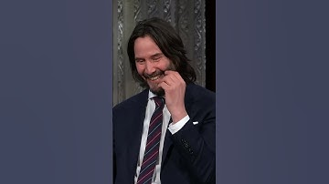 Keanu Reeves on aging 🥋 #KeanuReeves #StephenColbert #TheMatrix #JohnWick (via @ColbertLateShow)
