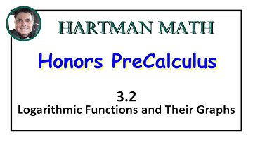 Honors PreCalculus 3.2 Logarithmic Functions and Their Graphs