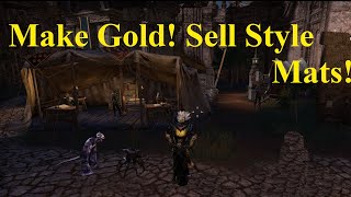 levend helder Zwitsers ESO Make GOLD! Sell Style Mats! - YouTube