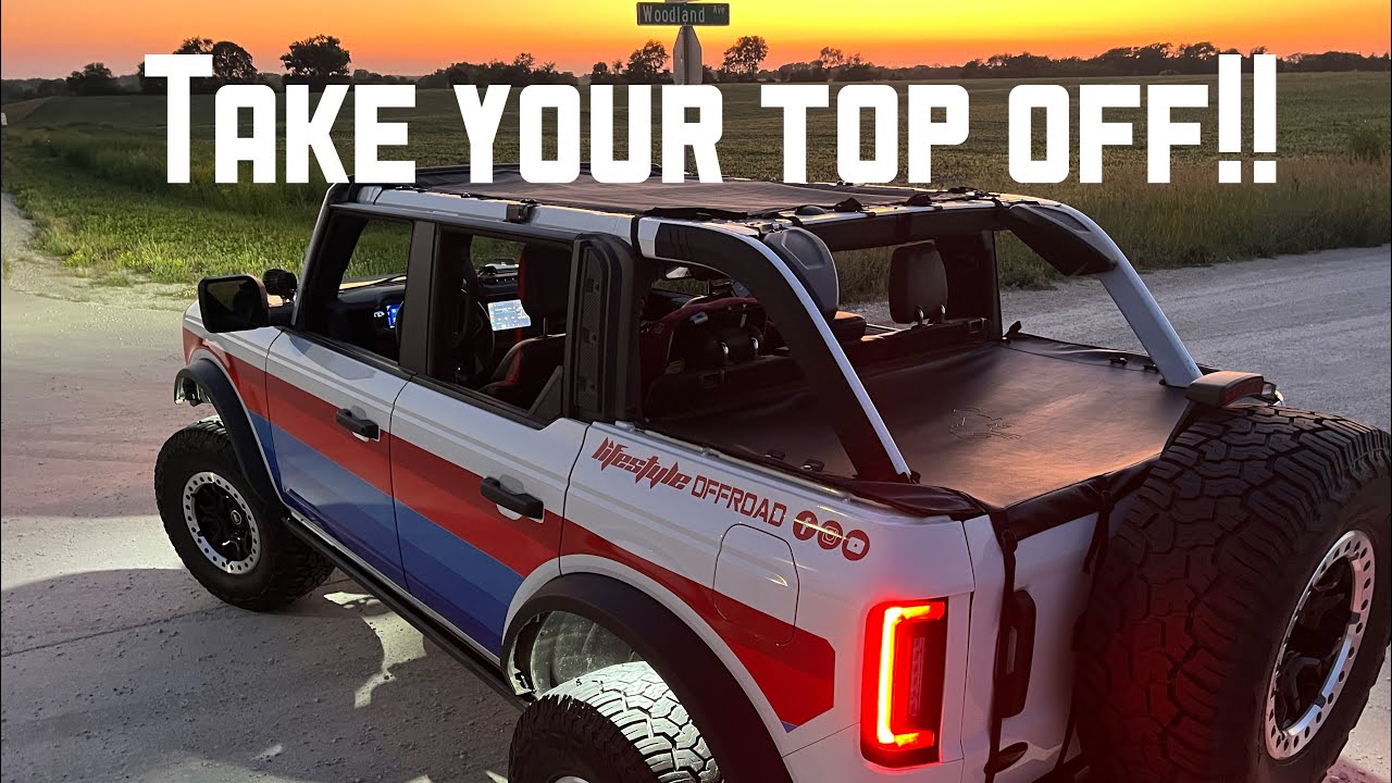 Ford Bronco Soft Top Hoist YouTube