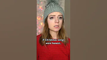 If Christmas songs were honest (w/ @ryansutherland_ )