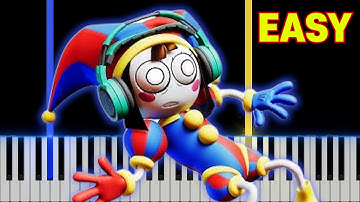 The Amazing Digital Circus - Conversation Piece | EASY Piano Tutorial + Sheet Link 🎵