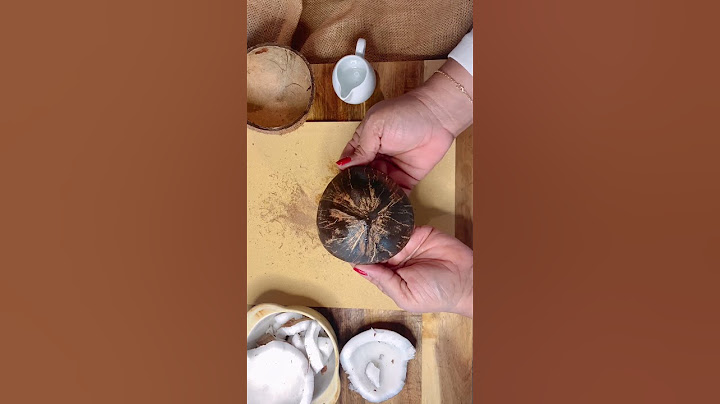 Transforming Coconut Shells into Stylish Bowls! #shorts