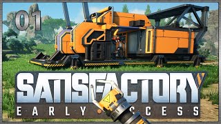 SATISFACTORY #01 Eine Fabrik in der Natur? [Let's Play] [PC] [deutsch]