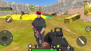 Commando Mission Gun Games 3D _ Android GamePlay _ FPS Commando Gun Games Offline