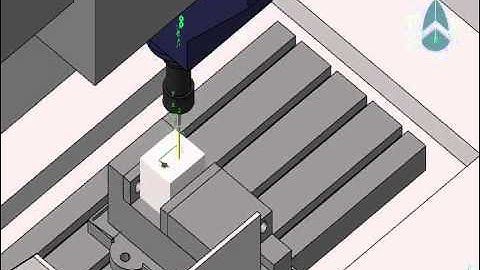 Mô phỏng máy phay 3 trục bằng CATIA_Three axis milling machine simulation by CATIA