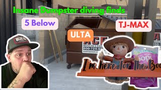 Dumpster diving for Halloween decorations… wait until you see this! #dumpsterdiving #creepy #fyp