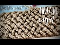 ВЯЖЕМ ИЗ ОСТАТКОВ ПРЯЖИ… 💥💥💥 3D КОВЕР КОСАМИ КРЮЧКОМ! How to crochet a carpet!